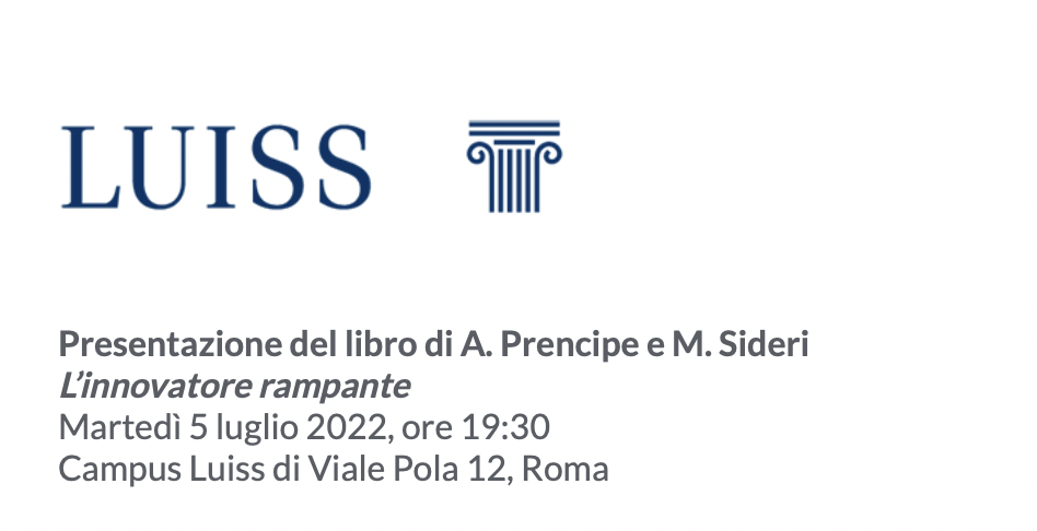 Presentazione del libro: "L’innovatore rampante. L’ultima lezione di Italo Calvino"